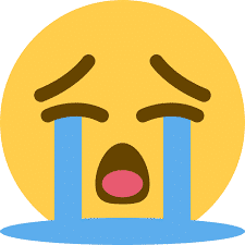 crying face emoji