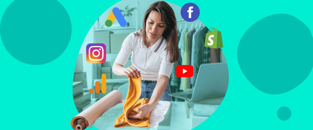 How can busy Shopify store owners balance time and budget across Facebook and Google
